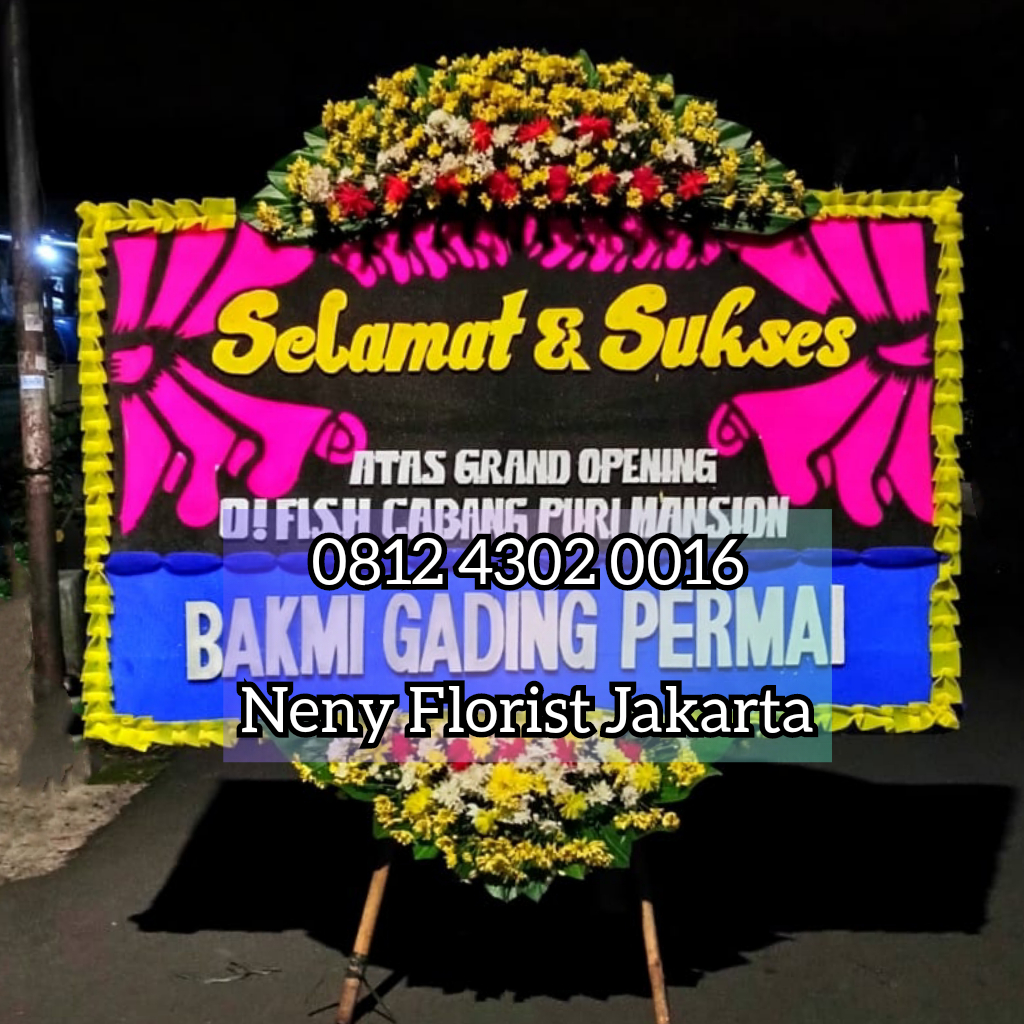 Bunga papan ucapan selamat