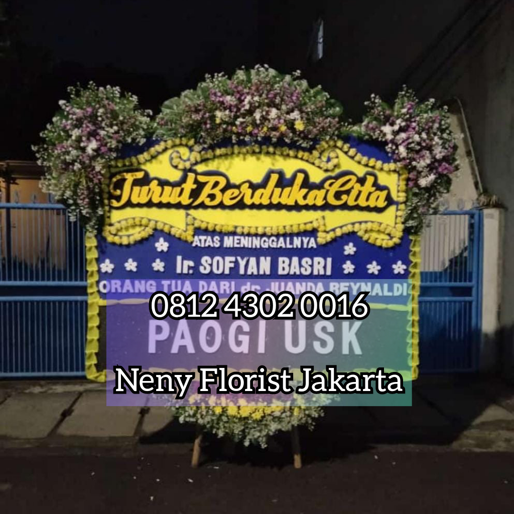 bunga papan duka cita