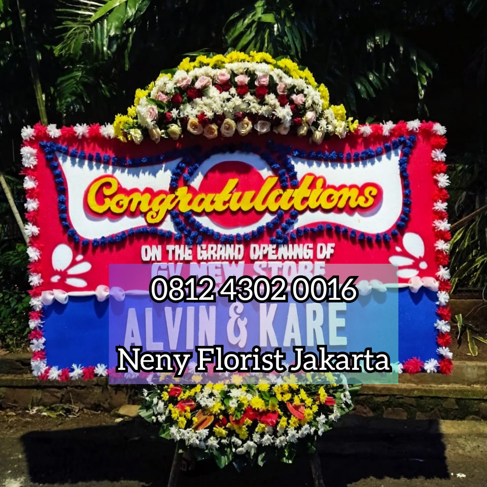 Bunga papan ucapan selamat