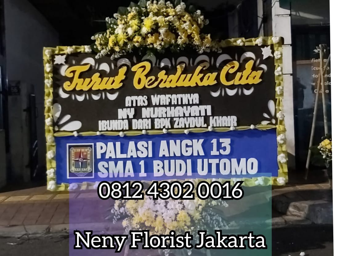 bunga papan duka cita